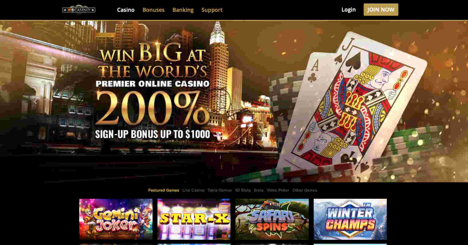 myb casino for US Players