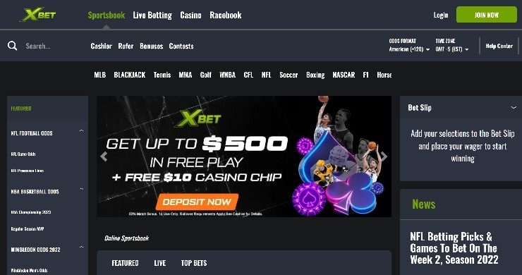 Oregon sports betting - XBet