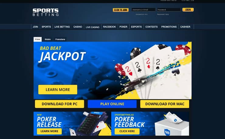 SportsBetting Poker Promotions